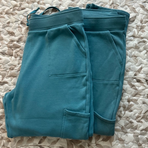 Cuddle Duds Jogger/Cargo Pants in Blue - Picture 2 of 6